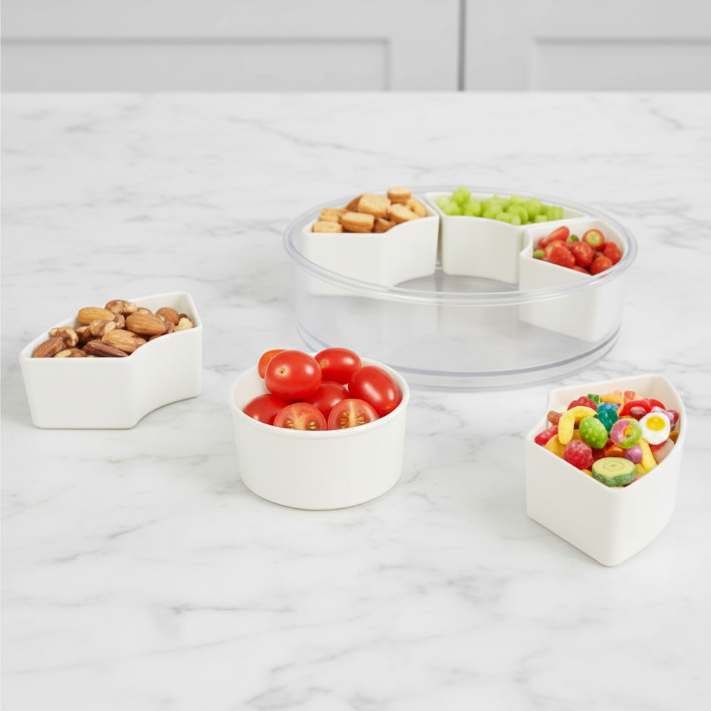 PicoteoBox™ – Bandeja Giratoria con Tapa